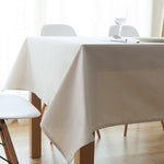 High Class Canvas Tablecloth,Daily Life Use or Christmas Festival Decoration Tablecover 55x86.6" - www.wowseastore.com