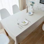 High Class Canvas Tablecloth,Daily Life Use or Christmas Festival Decoration Tablecover 55x86.6" - www.wowseastore.com