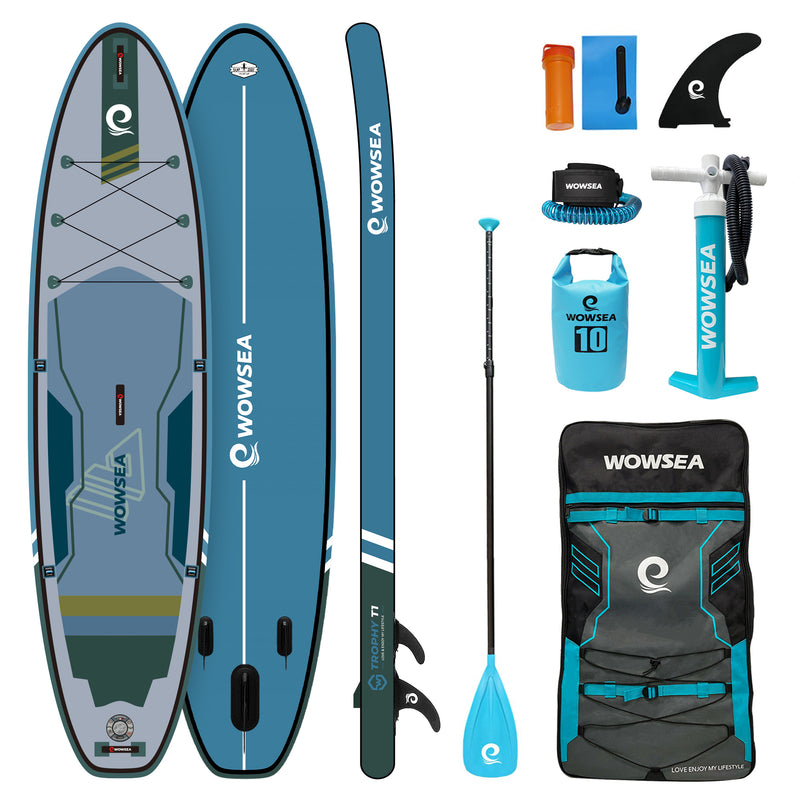 WOWSEA 11'/335cm Trophy T1 Inflatable Stand Up Paddle Board