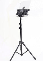 Stand Tablet Tripod Mount Holder with Tripod Base for 7-10 Inch iPad/iPad Mini/Samsung Tab - www.wowseastore.com