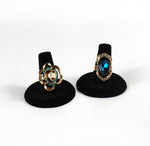 Black Velvet Ring Finger Jewelry Holder Showcase Display Stands - www.wowseastore.com