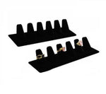 Black Velvet Ring Finger Jewelry Holder Showcase Display Stands - www.wowseastore.com