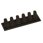 Black Velvet Ring Finger Jewelry Holder Showcase Display Stands - www.wowseastore.com