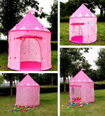 Princess Castle Play Tent with Glow in the Dark Stars - www.wowseastore.com