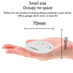 Ultra-Slim Window Alarm With Vibration Sensor Loud 100DB - www.wowseastore.com