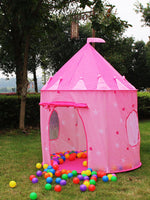 Princess Castle Play Tent with Glow in the Dark Stars - www.wowseastore.com