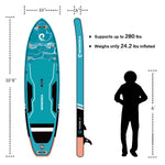 WOWSEA 10'6"/323cm ネイチャーN2 パドルボード パッケージ