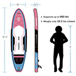 Poseidon P1 10'6"/323cm SUP Paddle Board Package - wowseasup